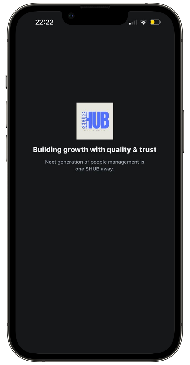 SecureHub mobile app