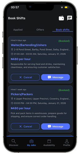 Shubconnect app dashboard